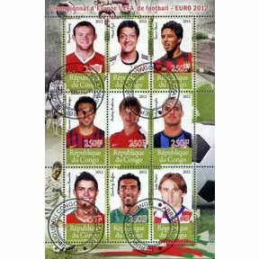 Малый лист Чемпионат Европы по футболу UEFA Euro 2012