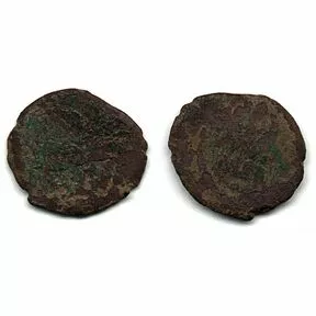 Медный пул, монета Золотой Орды, XIV в. 