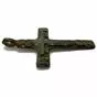 Крест четырехконечный с прямоугольными лопастями, медный сплав, литье, ХVII-ХIХ вв.