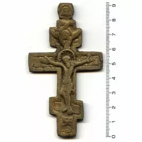 Наперсный крест, XVIII век. 