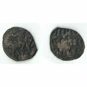 Монета денга Ивана IV Васильевича Грозного 1533-1584 годов