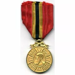 Бельгия. Медаль 40 лет правления Леопольда II